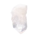 Pierced Rough Quartz Point Pendant