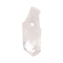 Pierced Rough Quartz Point Pendant