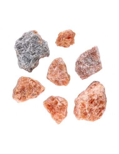 Calcite arancione grezza