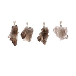 Smoky Quartz Druse Pendant