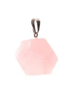 Silver Plated Rose Quartz...