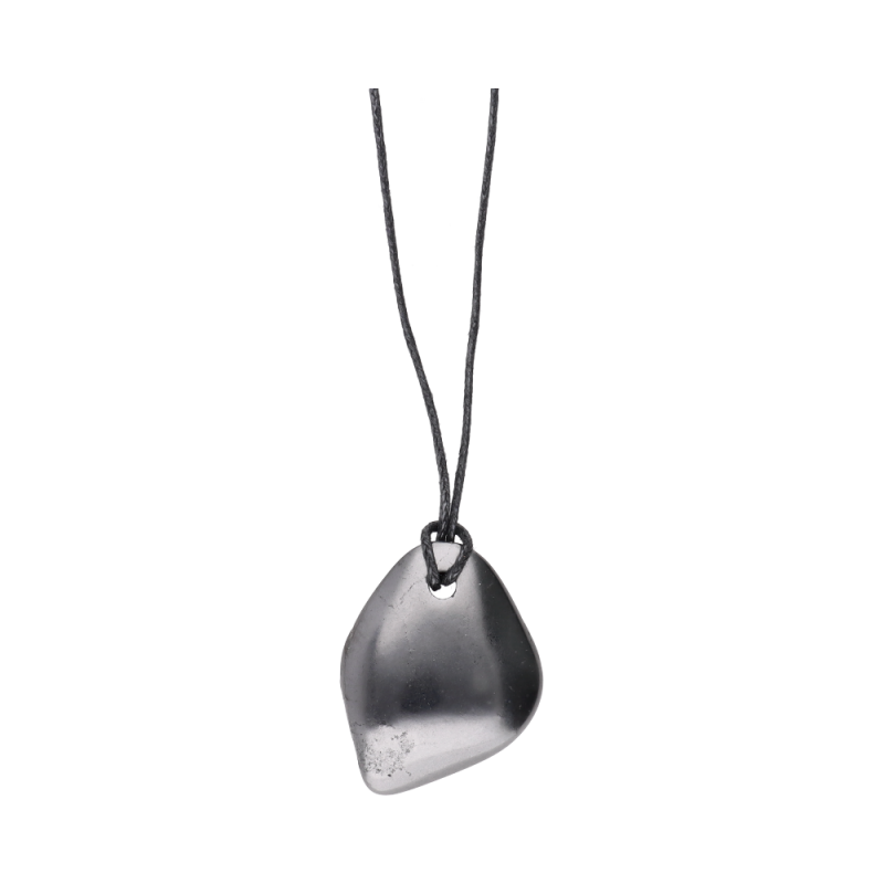 Ciondolo di shungite levigata