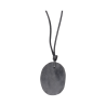 Large Oval Shungit Pendant