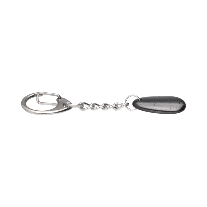 Portachiavi in Shungite Levigata