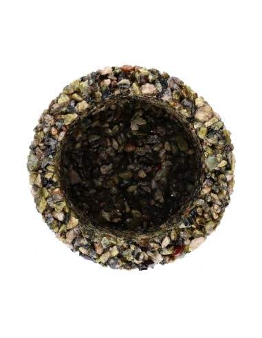 Serpentine Chip Candle Holder Small