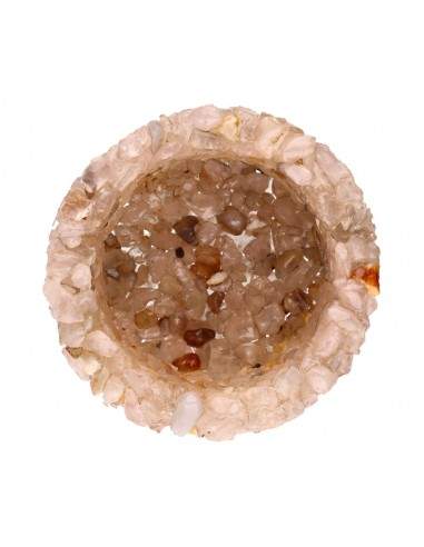 Bougeoirs en agate petits