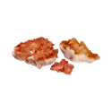 Quartz mandarine Druse