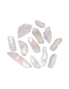 Puntas de Aqua Aura Blanca...