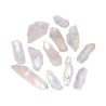 Puntas de Aqua Aura Blanca en Bruto