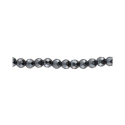 Filo di Ematite a Sfere Faccettate da 6mm | Vives de la Cortada