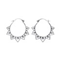 Set di Orecchini in Bagno d'Argento (9 pz)