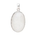 Pendente in Adularia in Argento Sterling 925 (28D)