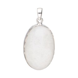 Pendente in Adularia in Argento Sterling 925 (28D)