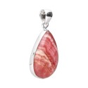 Pendentif en argent 925 en Rhodochrosite Random