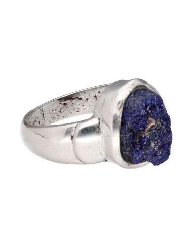 Bague d'azurite en argent 925 (54D)