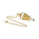 Pêndulo de rádio estriado em bronze (PEND9)