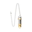 Plumb Pendulum with Bronze Plated and Silver Plated Pendulum (PEND11)