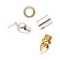 Péndulo Plomada con Testígo de Bronce y Baño de Plata (PEND11)