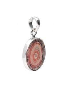 Flat Rhodochrosite Pendant... 2