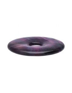 Large Rainbow Fluorite Donut 2