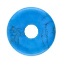 Medium Dyed Howlite Donut (Turquenite)