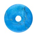 Small Dyed Howlite Donut (Turquenite)