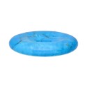 Donut pequeno de Howlite tingida (Turquenite)
