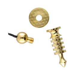 Pêndulo Isis 4 Pilhas com Flor da Vida em Bronze (BRO15)