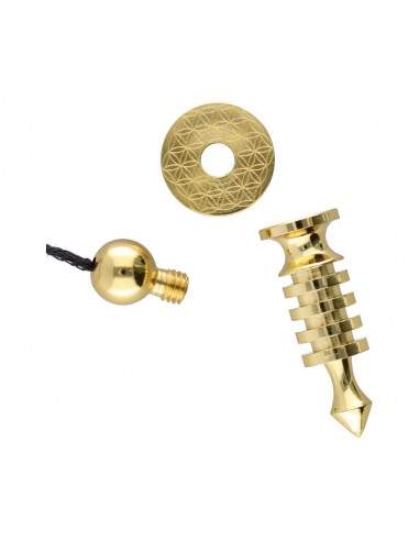 Pêndulo Isis 4 Pilhas com Flor da...