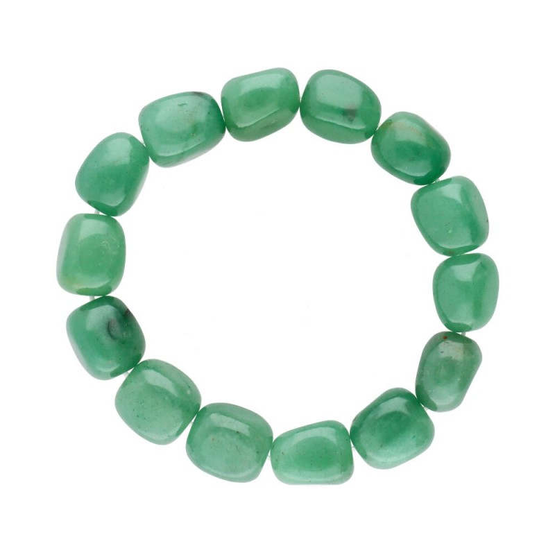 Bracciale di Pietre di Quarzo Verde
