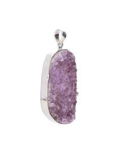 Amethyst Druse Pendant in... 2