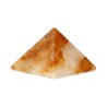 Hematoid Quartz Pyramid 2.5x2.5cm