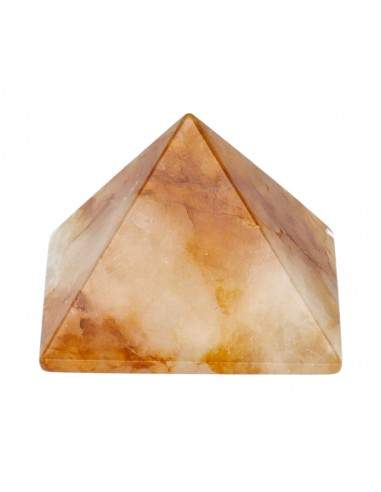 Hematoid Quartz Pyramid 2.5x2.5cm