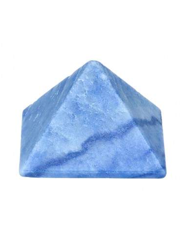 Piramide di Quarzo Blu 2.5x2.5cm