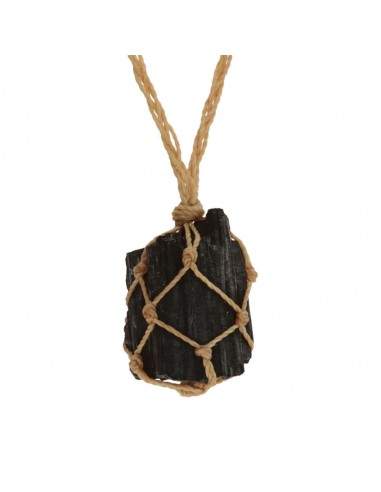 Pendente in Tormalina Nera Grezza