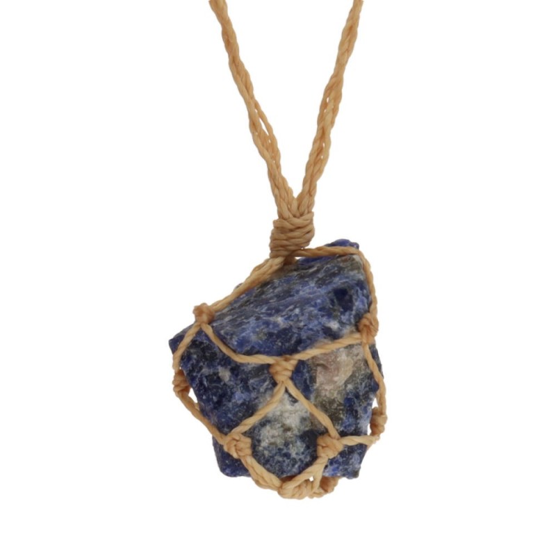 Pendente di Sodalite Grezzo