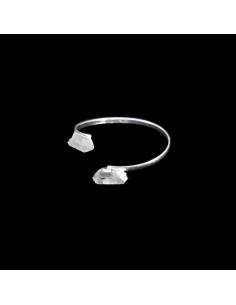 Pulseira de quartzo bruto...