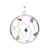 Star with Chakras Dreamcatcher Pendant