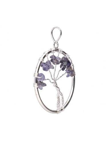 Pendente Albero della Vita con Iolite...