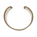 Pulseira em espiral de bronze