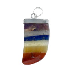 Pendente Punta di Chakra in Bagno d'Argento - 10gr