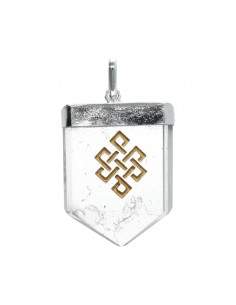 Pendentif en Quartz Nœud...