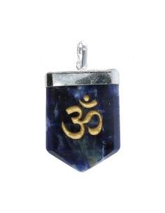 Ciondolo Om di Sodalite...