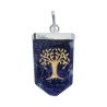 Tree of Life Sodalite Pendant in Silver Plating