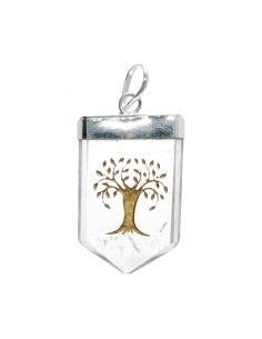 Colgante di Quarzo Albero...