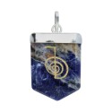 Cho Ku Rei Sodalite Pendant in Silver Plating