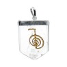 Cho Ku Rei Quartz Pendant in Silver Plating