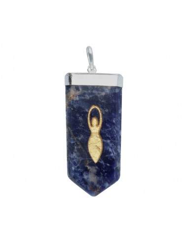 Colgante di Sodalite Madre Terra in...