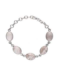 Rose Quartz Bracelet in 925...