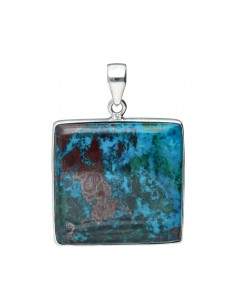 Chrysocolla Pendant in 925...